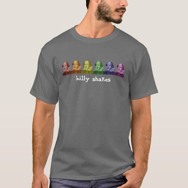 William- Shakespearefarben, jetzt mit Text!! T-Shirt (Vorderseite)