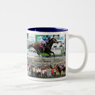 William T. 5-30-09 hoch Zweifarbige Tasse