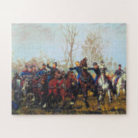 William T Trego 1887 zivil War Battle Scene