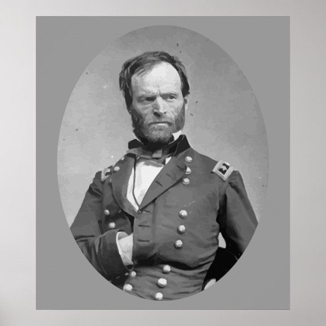 William Tecumseh Sherman Poster (Vorne)