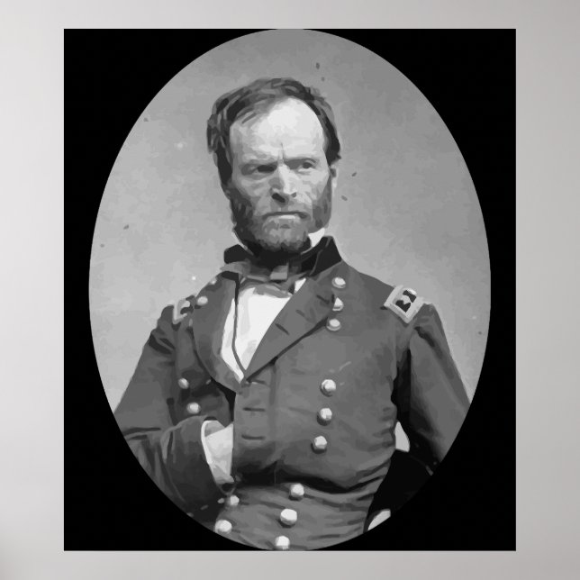 William Tecumseh Sherman Poster (Vorne)