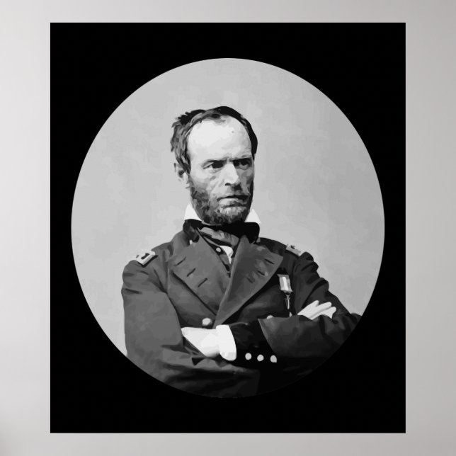 William Tecumseh Sherman Poster (Vorne)