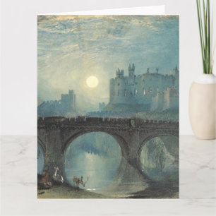 William Turner Alnwick Castle Karte
