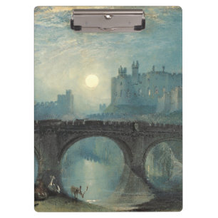 William Turner Alnwick Castle Klemmbrett