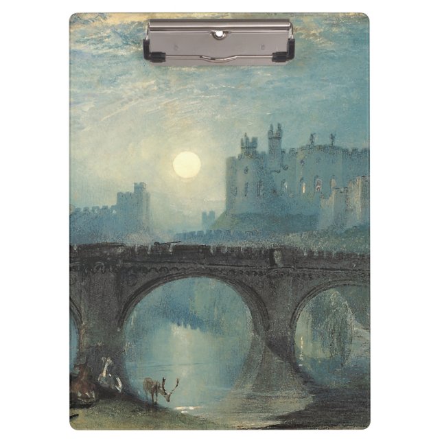William Turner Alnwick Castle Klemmbrett (Vorderseite)