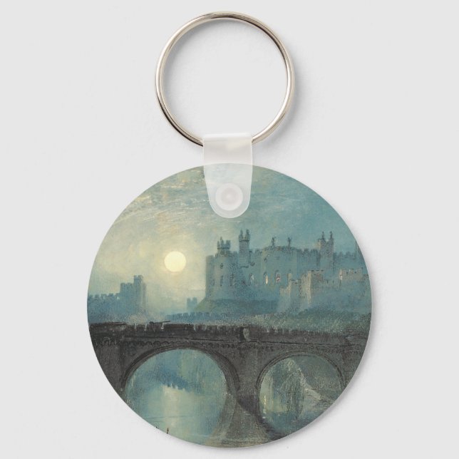 William Turner Alnwick Castle Schlüsselanhänger (Vorderseite)