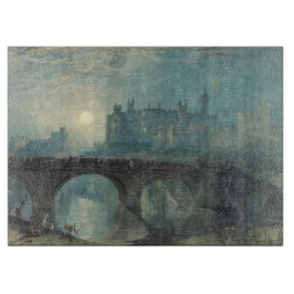 William Turner Alnwick Castle Schneidebrett