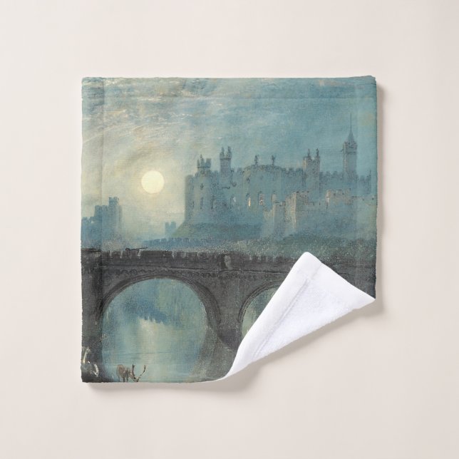 William Turner Alnwick Castle Waschlappen (Waschlappen)