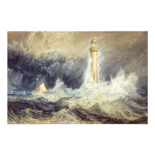 William Turner - Bell Rock Leuchtturm Fotodruck