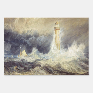 William Turner - Bell Rock Leuchtturm Geschenkpapier Set