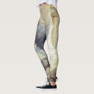 William Turner - Bell Rock Leuchtturm Leggings