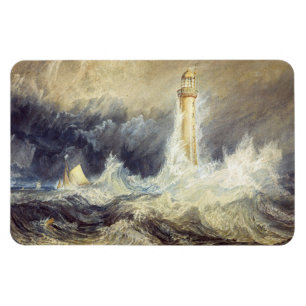 William Turner - Bell Rock Leuchtturm Magnet
