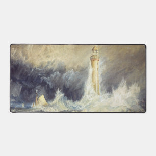 William Turner - Bell Rock Leuchtturm Schreibtischunterlage