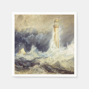 William Turner - Bell Rock Leuchtturm Serviette