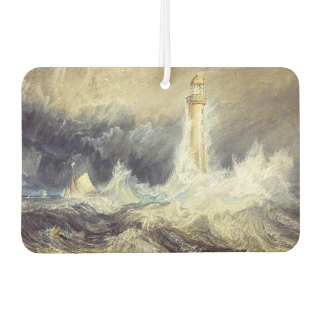William Turner - Bell Rock Lighthouse Autolufterfrischer (Vorderseite)