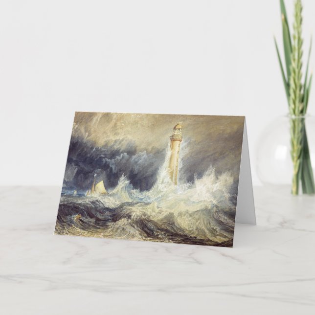 William Turner - Bell Rock Lighthouse Karte (Vorderseite)