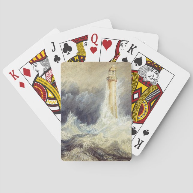 William Turner - Bell Rock Lighthouse Spielkarten (Rückseite)