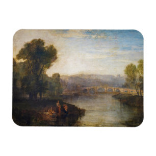 William Turner - Blick auf Richmond Hill und Brück Magnet