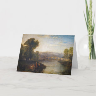 William Turner - Blick auf Richmond Hill und die B Karte