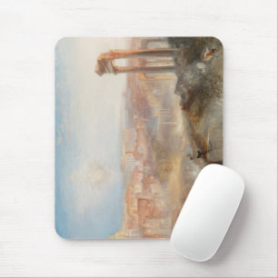 William Turner British - Modernes Rom-Campo Vaccin Mousepad