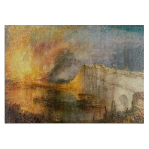 William Turner - Der Brand des Parlaments Schneidebrett