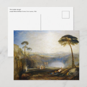 William Turner - Der goldene Teig Postkarte