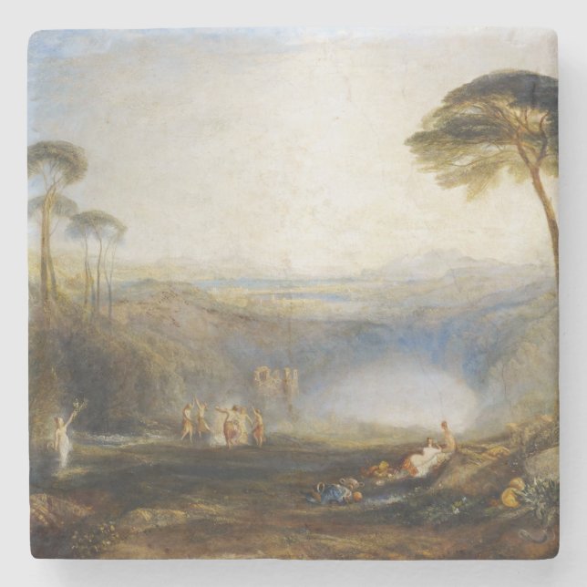 William Turner - Der goldene Teig Steinuntersetzer (Vorderseite)