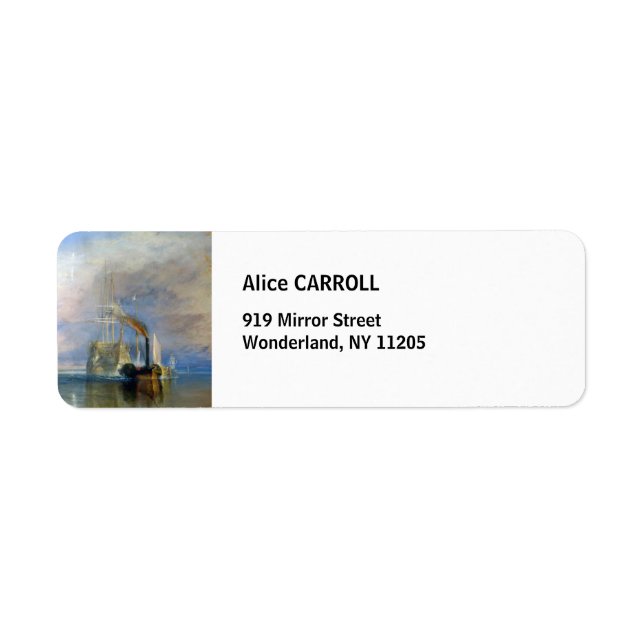 William Turner - Der Kampftemeraire (Vorne)