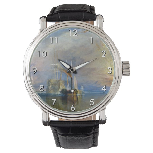 William Turner - Der Kampftemeraire Armbanduhr (Vorderseite)