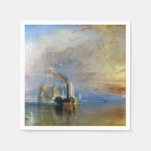 William Turner - Der Kampftemeraire Serviette
