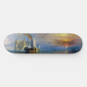 William Turner - Der Kampftemeraire Skateboard