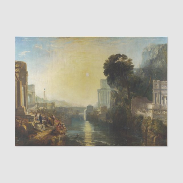 William Turner - Dido Gebäude Carthage Seidenpapier (Vorderseite)