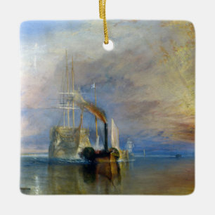 William Turner - Die Fighting Temeraire Keramikornament