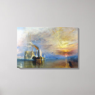 William Turner - Die Fighting Temeraire Leinwanddruck