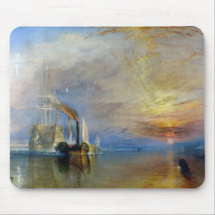 William Turner - Die kämpfende Temeraire Mousepad