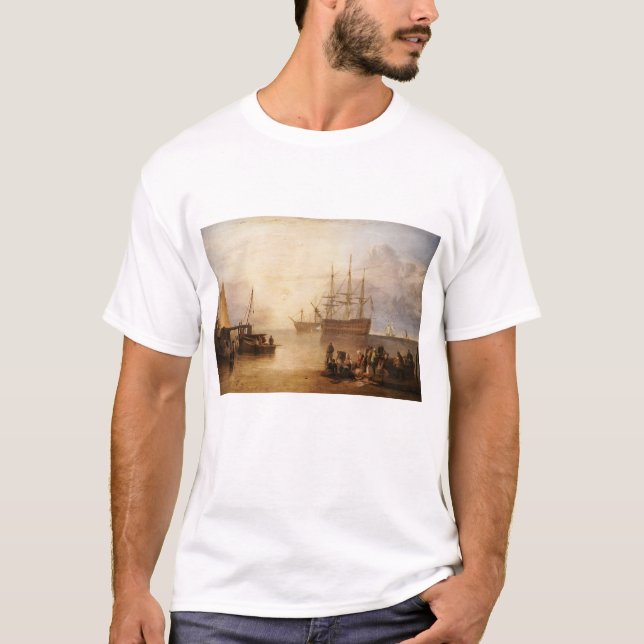 William Turner - Die Sonnenlandschaft durch Vapor T-Shirt (Vorderseite)