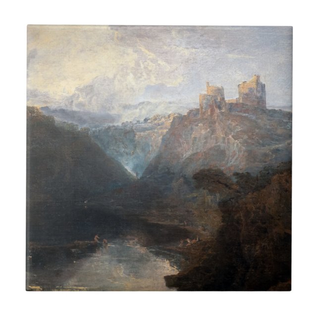 William Turner - Kilgarren Castle, Pembrokeshire Fliese (Vorderseite)
