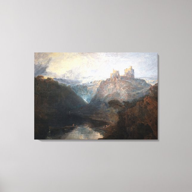 William Turner - Kilgarren Castle, Pembrokeshire Leinwanddruck (Vorderseite)