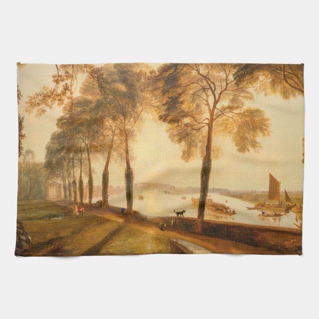 William Turner - Mortlake Terrace Geschirrtuch (Horizontal)