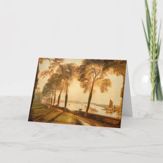 William Turner - Mortlake Terrace Karte (Vorderseite)