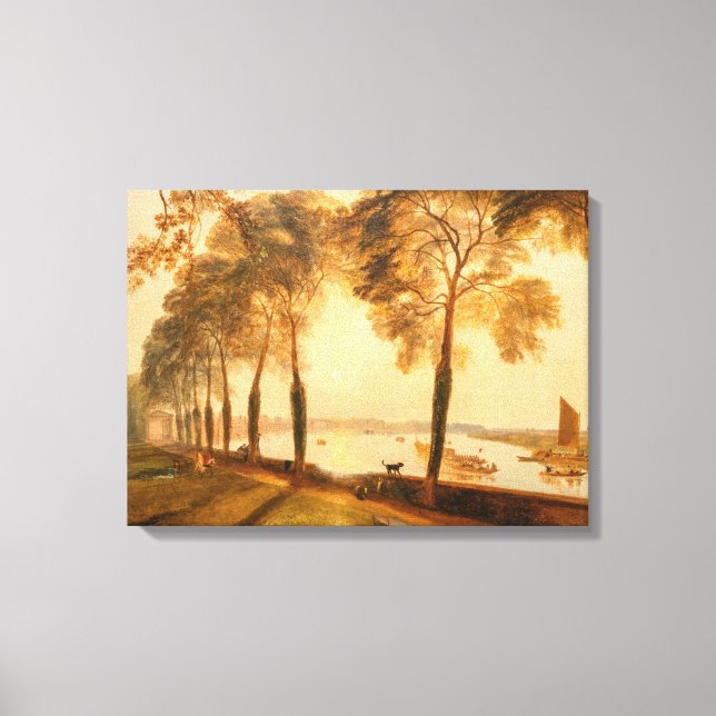 William Turner - Mortlake Terrace Leinwanddruck (Vorderseite)