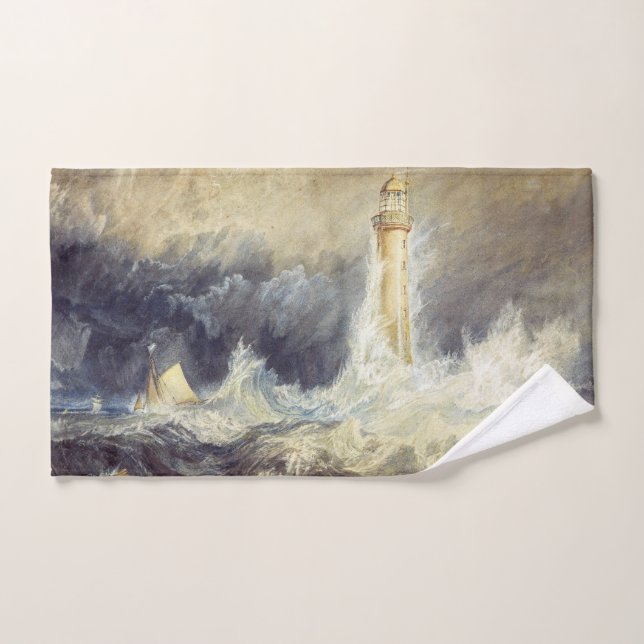 William Turner - Phare de Bell Rock (Serviette à main)