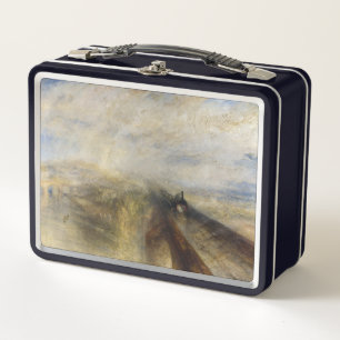William Turner - Rain, Steam und Speed Metall Brotdose