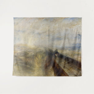 William Turner - Rain, Steam und Speed Wandteppich