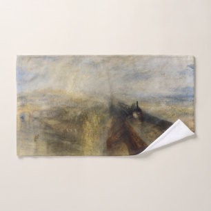 William Turner - Regen, Dampf und Geschwindigkeit Badhandtuch Set