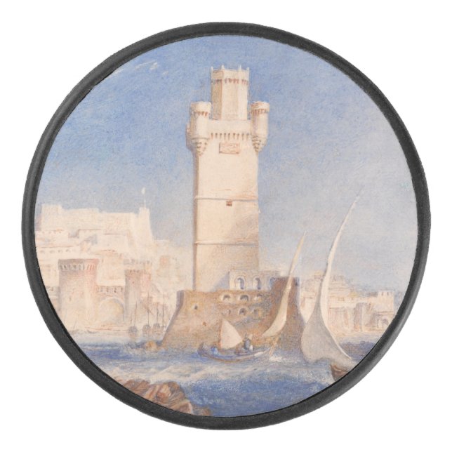 William Turner Rhodes Eishockey Puck (Vorderseite)