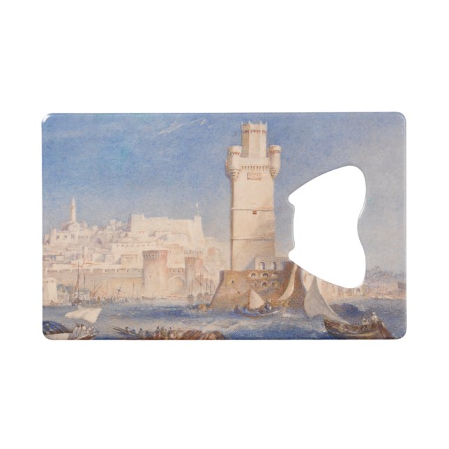 William Turner Rhodes Geldbeutel Flaschenöffner (Vorderseite (Horizontal))