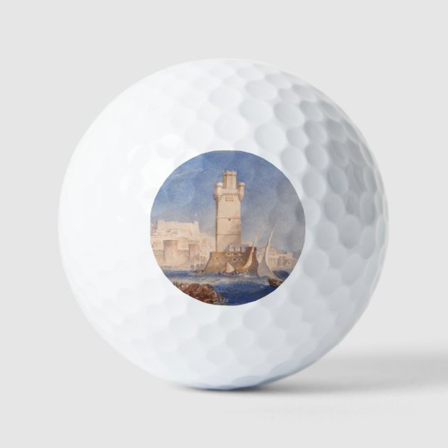 William Turner Rhodes Golfball (Vorderseite)
