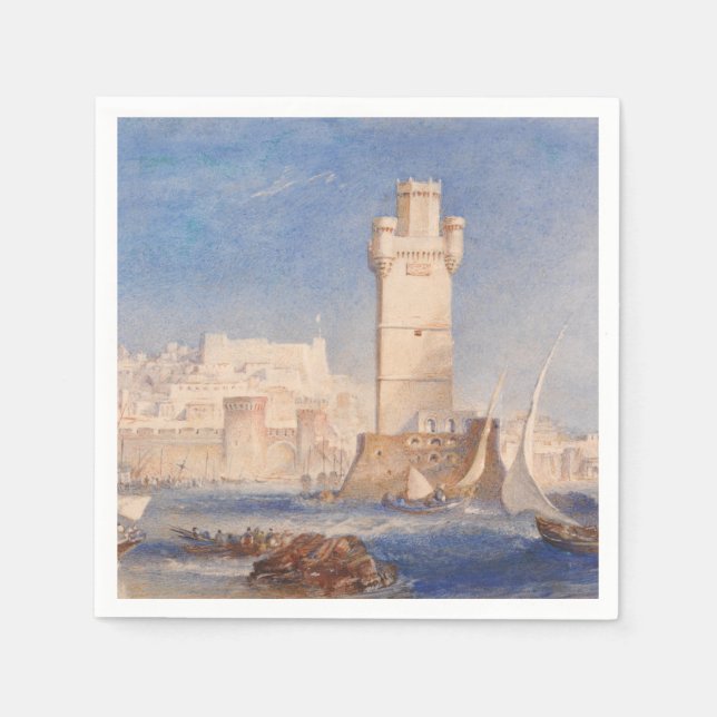 William Turner Rhodes Serviette (Vorderseite)