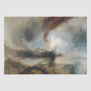 William Turner - Snow Storm Seidenpapier